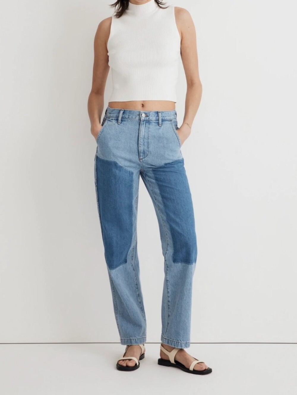Madewell The '90s Straight Jean in Hazelfern Wash Size 27